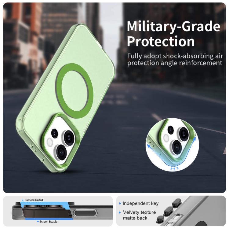 For OPPO Reno15 Pro 5G Global Candy Magsafe PC Hybrid TPU Phone Case