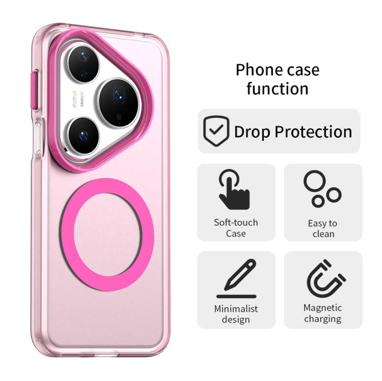 For Huawei Pura 80 Pro Candy Magsafe PC Hybrid TPU Phone Case
