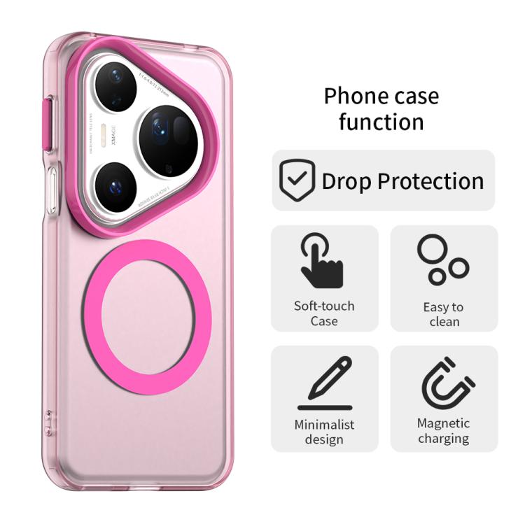 For Huawei Pura 80 Ultra Candy Magsafe PC Hybrid TPU Phone Case