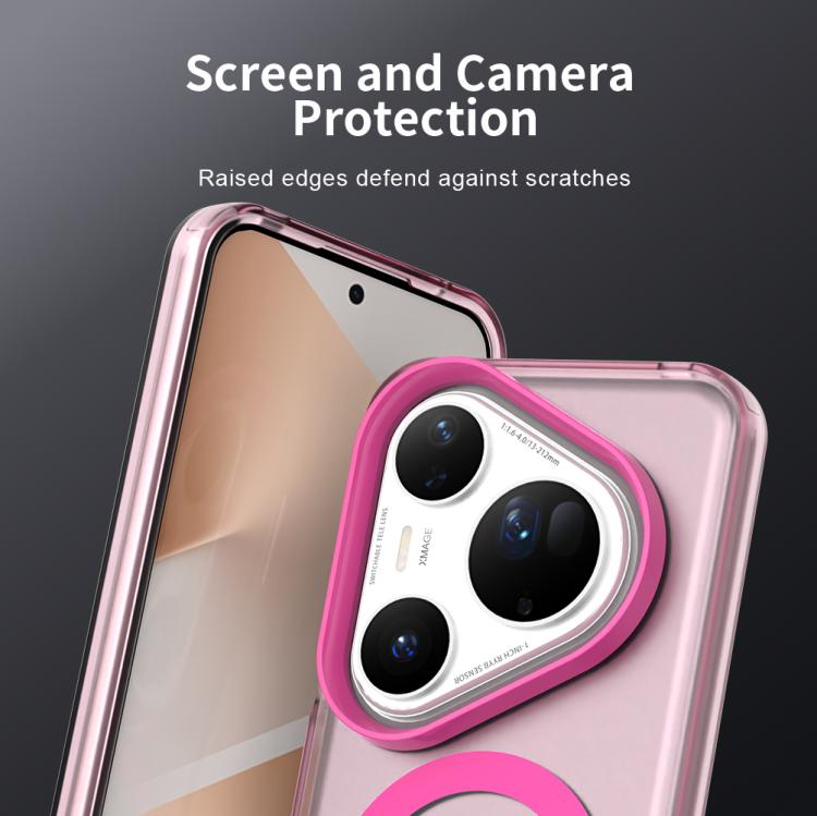 For Huawei Pura 80 Ultra Candy Magsafe PC Hybrid TPU Phone Case