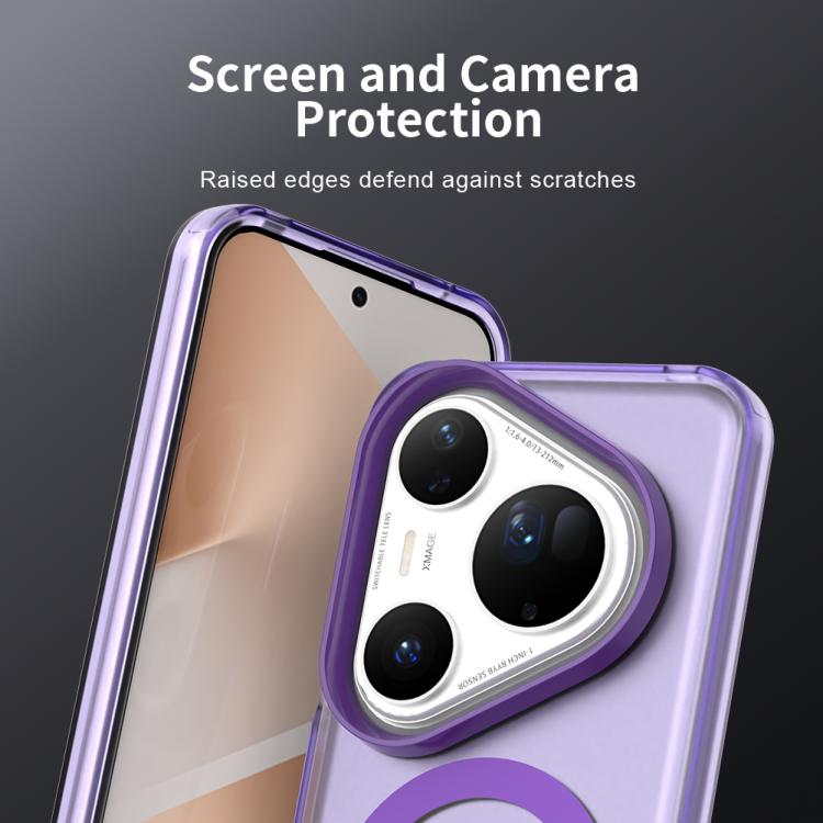 For Huawei Pura 80 Ultra Candy Magsafe PC Hybrid TPU Phone Case
