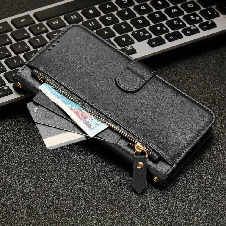 For Realme P4 Multi-Card Slots Zipper Wallet Leather Phone Case