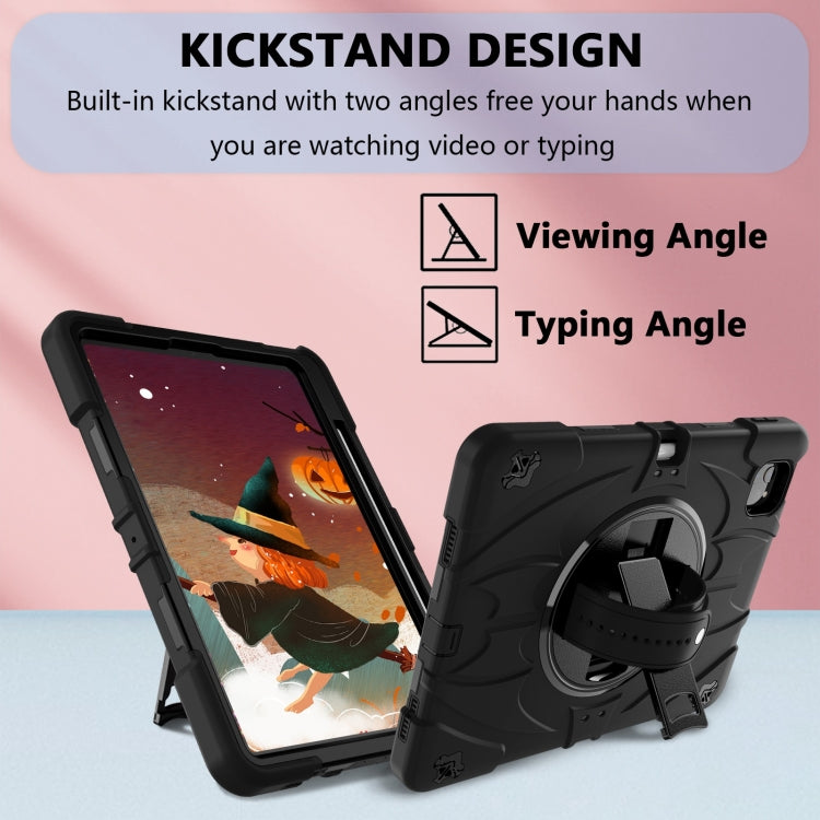 For iPad Pro 11 2022 / Air 10.9 2022 Bat Hand Grip Turntable Stand Tablet Case