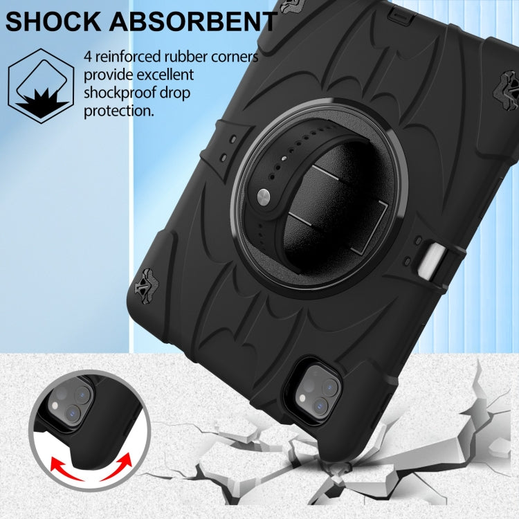 For iPad Pro 11 2022 / Air 10.9 2022 Bat Hand Grip Turntable Stand Tablet Case