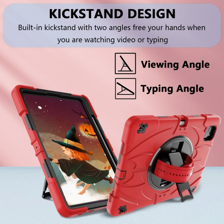 For iPad Pro 11 2022 / Air 10.9 2022 Bat Hand Grip Turntable Stand Tablet Case