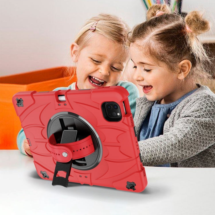 For iPad Pro 11 2022 / Air 10.9 2022 Bat Hand Grip Turntable Stand Tablet Case