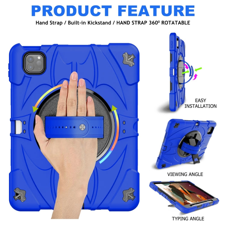 For iPad Pro 11 2022 / Air 10.9 2022 Bat Hand Grip Turntable Stand Tablet Case