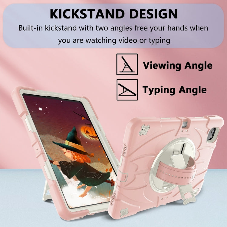For iPad Pro 11 2022 / Air 10.9 2022 Bat Hand Grip Turntable Stand Tablet Case