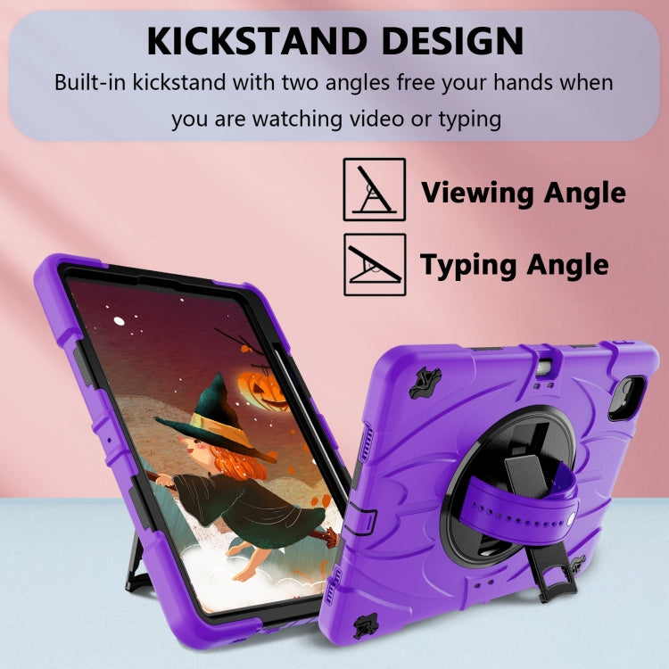 For iPad Pro 11 2022 / Air 10.9 2022 Bat Hand Grip Turntable Stand Tablet Case