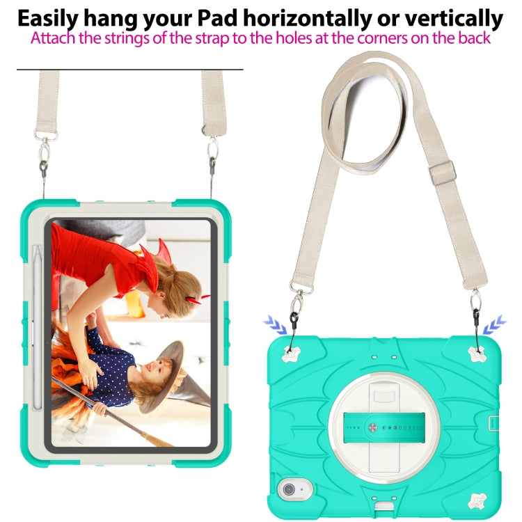 For iPad Air 11 2026 / 2025 / 2024 Bat Hand Grip Turntable Stand Tablet Case