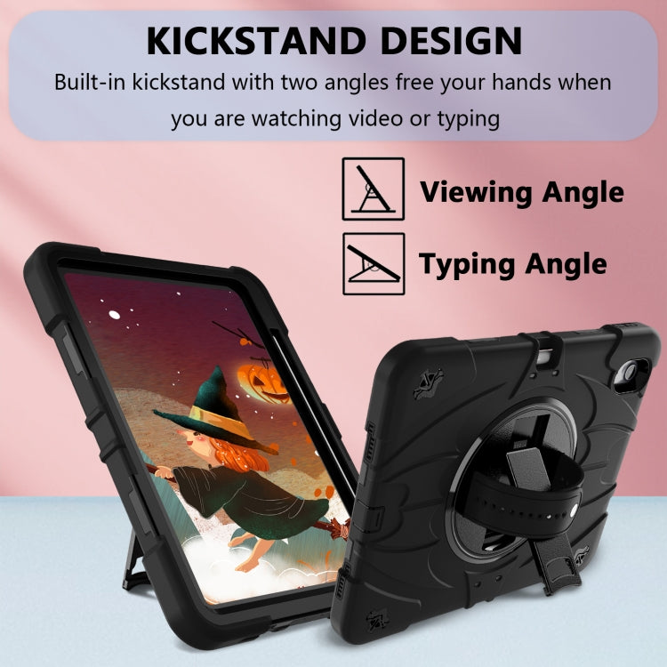 For iPad Air 11 2026 / 2025 / 2024 Bat Hand Grip Turntable Stand Tablet Case