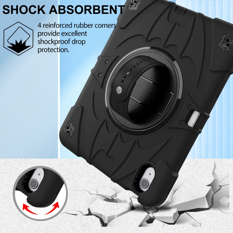 For iPad Air 11 2026 / 2025 / 2024 Bat Hand Grip Turntable Stand Tablet Case