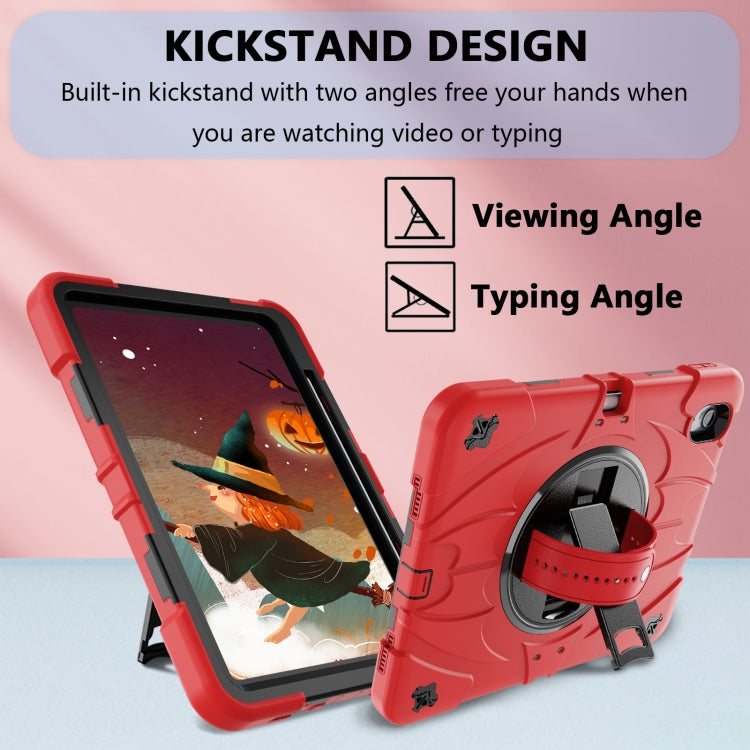For iPad Air 11 2026 / 2025 / 2024 Bat Hand Grip Turntable Stand Tablet Case