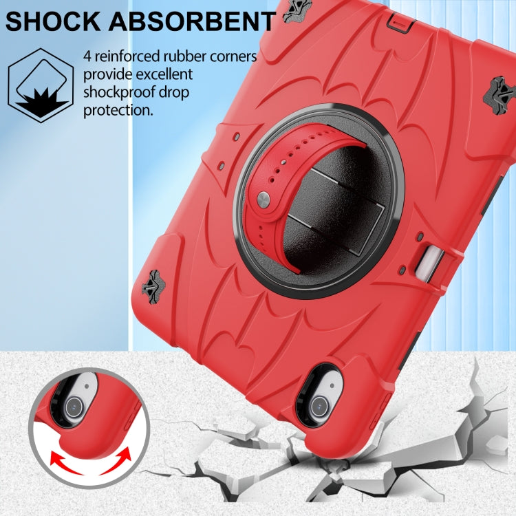 For iPad Air 11 2026 / 2025 / 2024 Bat Hand Grip Turntable Stand Tablet Case