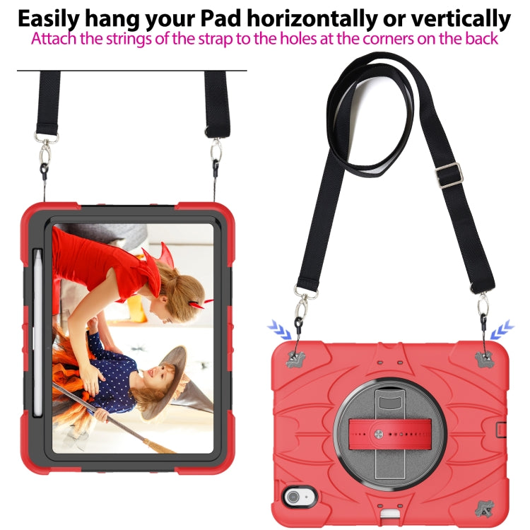 For iPad Air 11 2026 / 2025 / 2024 Bat Hand Grip Turntable Stand Tablet Case