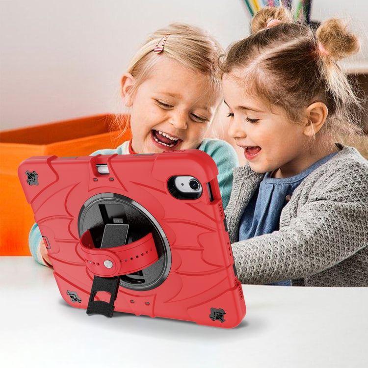 For iPad Air 11 2026 / 2025 / 2024 Bat Hand Grip Turntable Stand Tablet Case