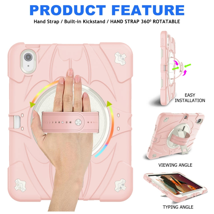 For iPad Air 11 2026 / 2025 / 2024 Bat Hand Grip Turntable Stand Tablet Case
