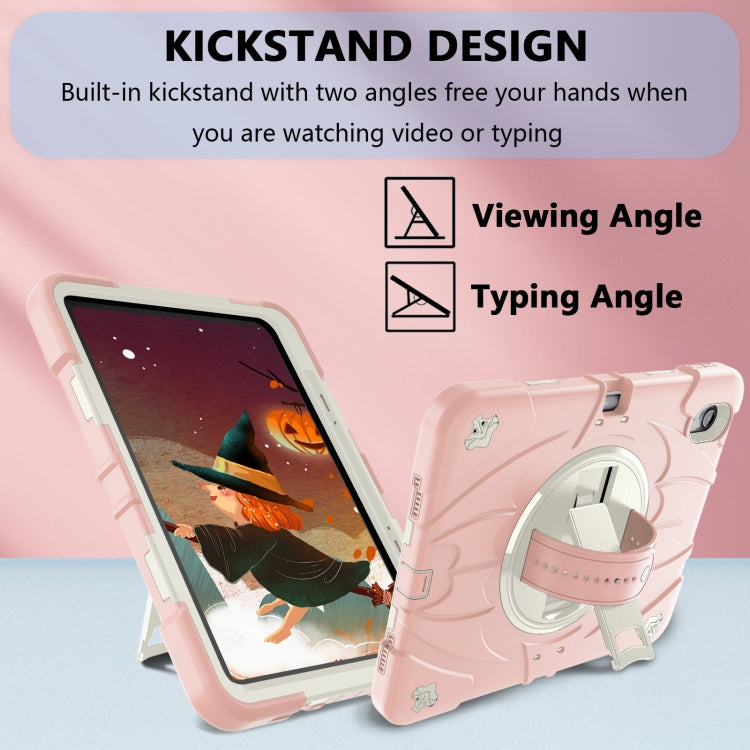 For iPad Air 11 2026 / 2025 / 2024 Bat Hand Grip Turntable Stand Tablet Case