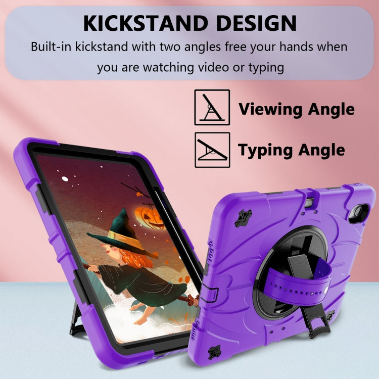 For iPad Air 11 2026 / 2025 / 2024 Bat Hand Grip Turntable Stand Tablet Case