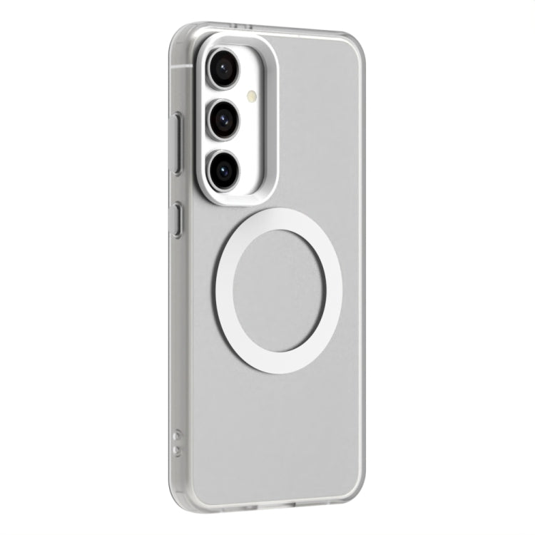 For Samsung Galaxy S24 FE 5G Candy Magsafe PC Hybrid TPU Phone Case