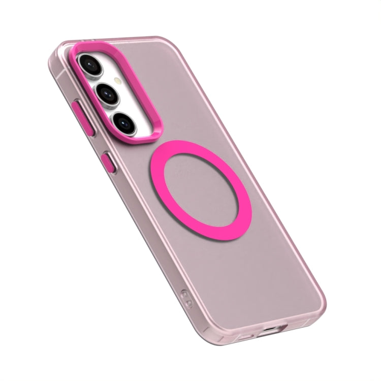 For Samsung Galaxy S24 FE 5G Candy Magsafe PC Hybrid TPU Phone Case