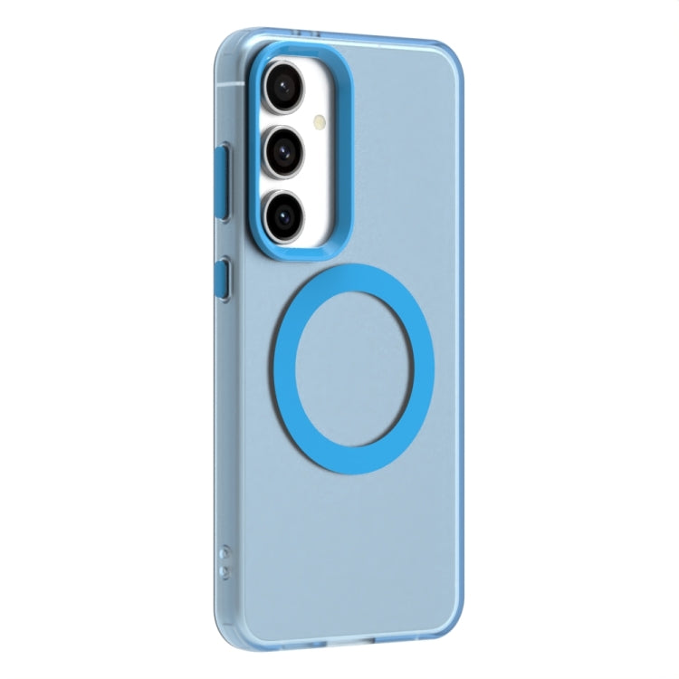 For Samsung Galaxy S24 FE 5G Candy Magsafe PC Hybrid TPU Phone Case