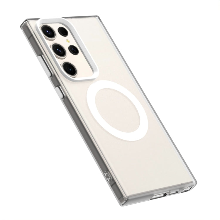 For Samsung Galaxy S24 Ultra 5G Candy Magsafe PC Hybrid TPU Phone Case