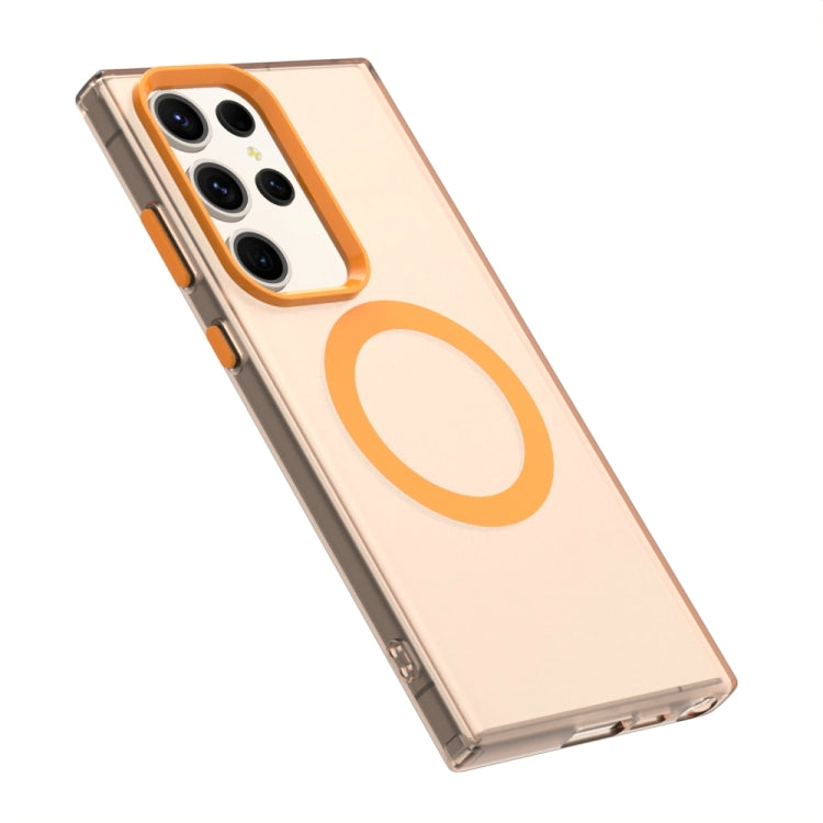 For Samsung Galaxy S24 Ultra 5G Candy Magsafe PC Hybrid TPU Phone Case