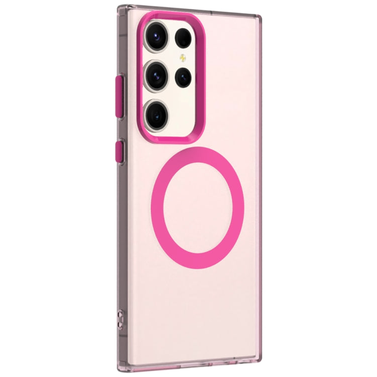 For Samsung Galaxy S24 Ultra 5G Candy Magsafe PC Hybrid TPU Phone Case