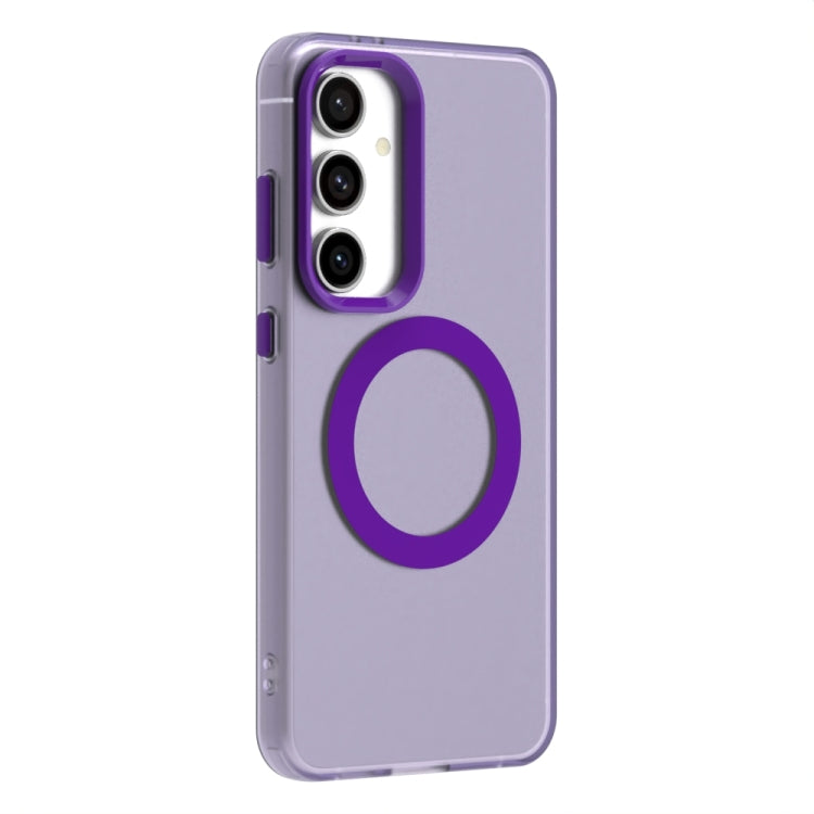 For Samsung Galaxy S23 FE 5G Candy Magsafe PC Hybrid TPU Phone Case