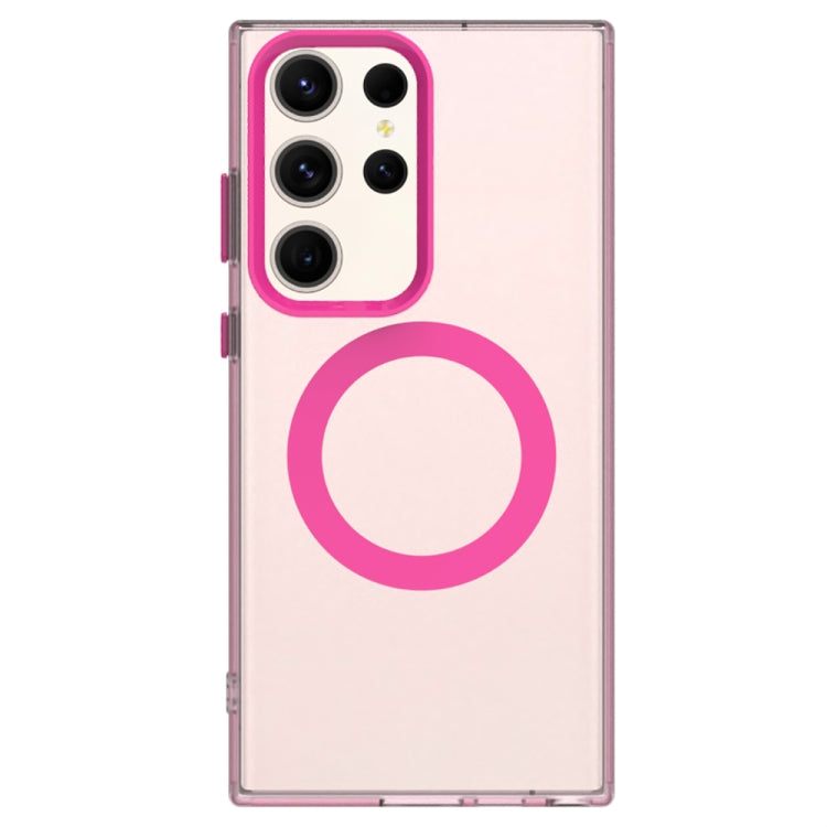 For Samsung Galaxy S23 Ultra 5G Candy Magsafe PC Hybrid TPU Phone Case