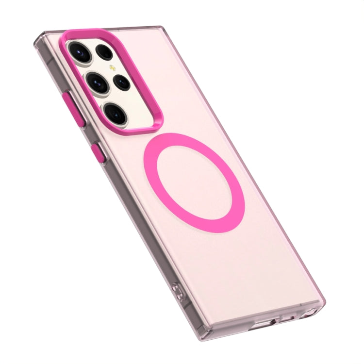 For Samsung Galaxy S23 Ultra 5G Candy Magsafe PC Hybrid TPU Phone Case