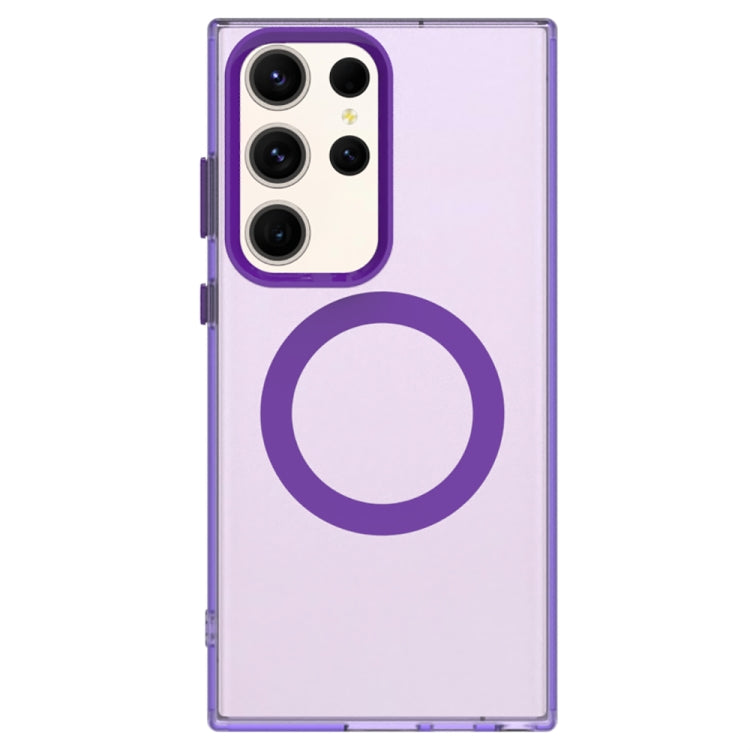For Samsung Galaxy S23 Ultra 5G Candy Magsafe PC Hybrid TPU Phone Case