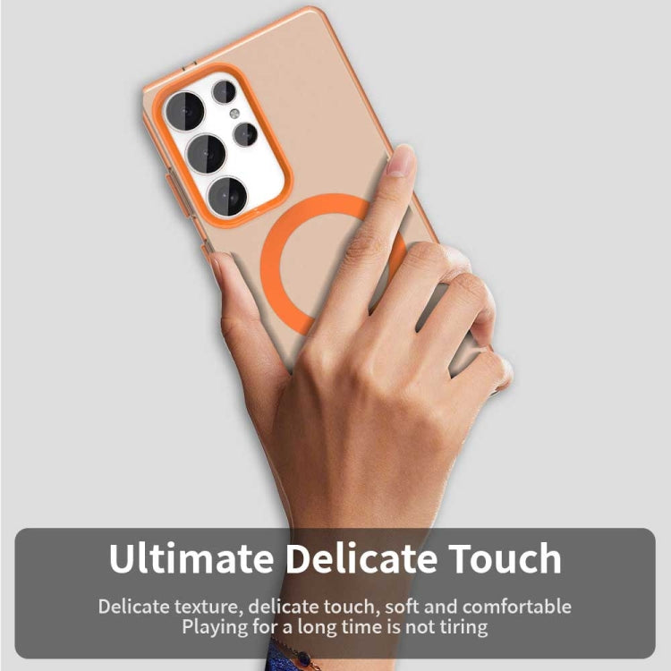 For Samsung Galaxy S25 Ultra 5G Candy Magsafe PC Hybrid TPU Phone Case