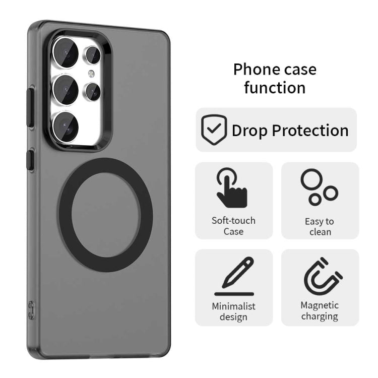 For Samsung Galaxy S25 Ultra 5G Candy Magsafe PC Hybrid TPU Phone Case