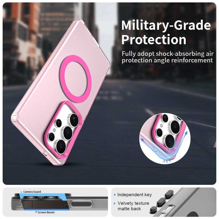 For Samsung Galaxy S25 Ultra 5G Candy Magsafe PC Hybrid TPU Phone Case