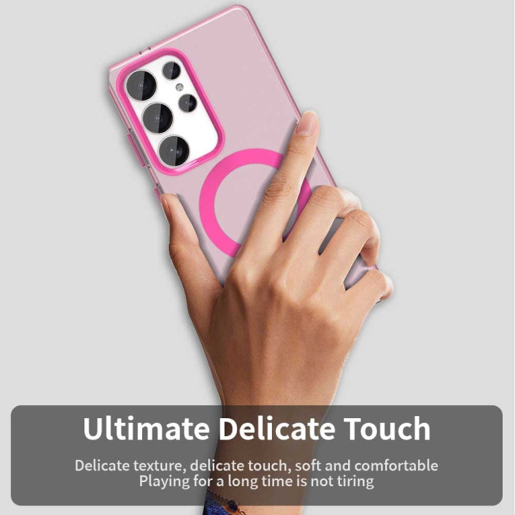 For Samsung Galaxy S25 Ultra 5G Candy Magsafe PC Hybrid TPU Phone Case