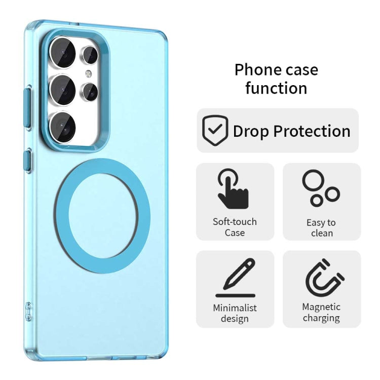 For Samsung Galaxy S25 Ultra 5G Candy Magsafe PC Hybrid TPU Phone Case