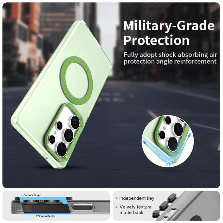For Samsung Galaxy S25 Ultra 5G Candy Magsafe PC Hybrid TPU Phone Case