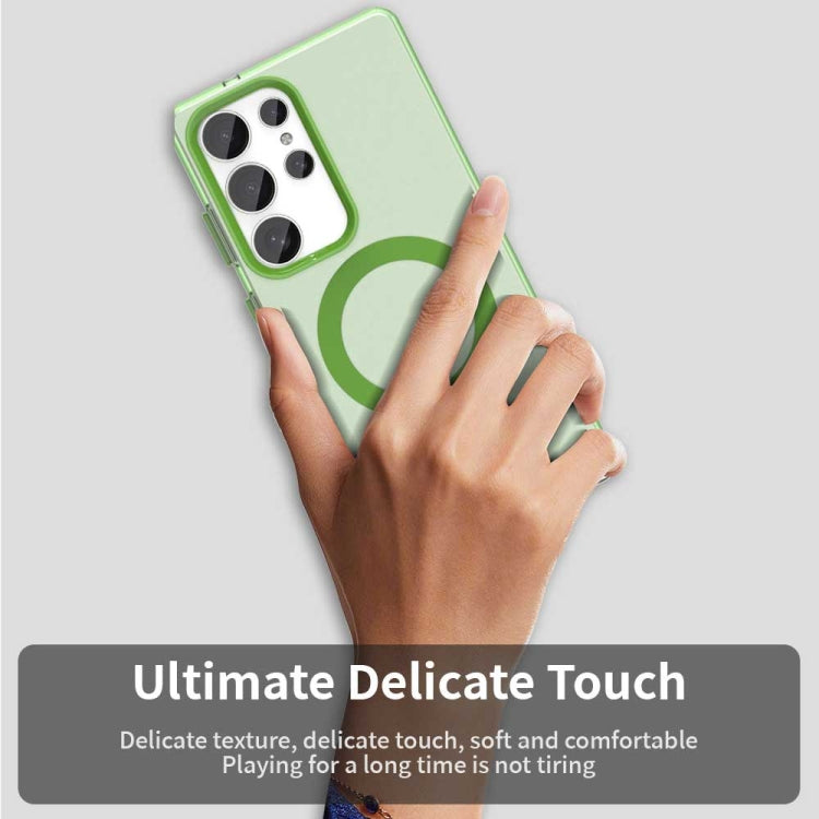 For Samsung Galaxy S25 Ultra 5G Candy Magsafe PC Hybrid TPU Phone Case
