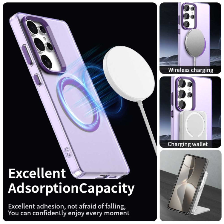 For Samsung Galaxy S25 Ultra 5G Candy Magsafe PC Hybrid TPU Phone Case