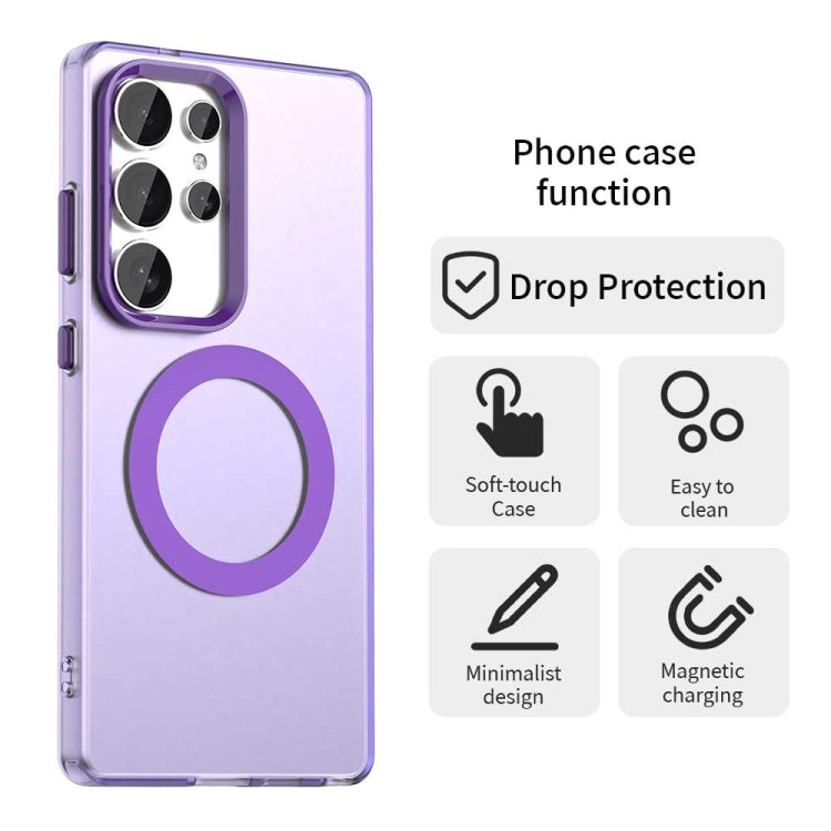 For Samsung Galaxy S25 Ultra 5G Candy Magsafe PC Hybrid TPU Phone Case