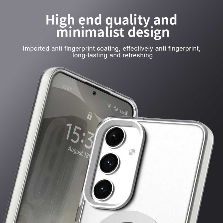For Samsung Galaxy S25 5G Candy Magsafe PC Hybrid TPU Phone Case