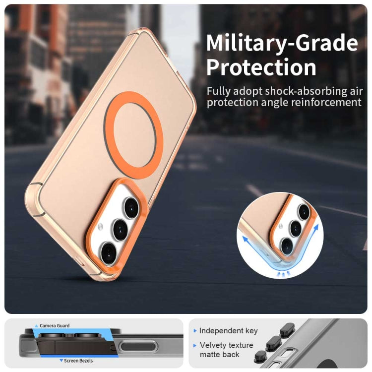 For Samsung Galaxy S25 5G Candy Magsafe PC Hybrid TPU Phone Case