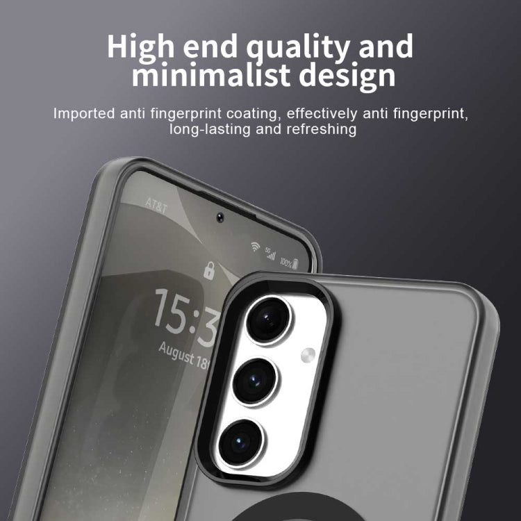 For Samsung Galaxy S25 5G Candy Magsafe PC Hybrid TPU Phone Case