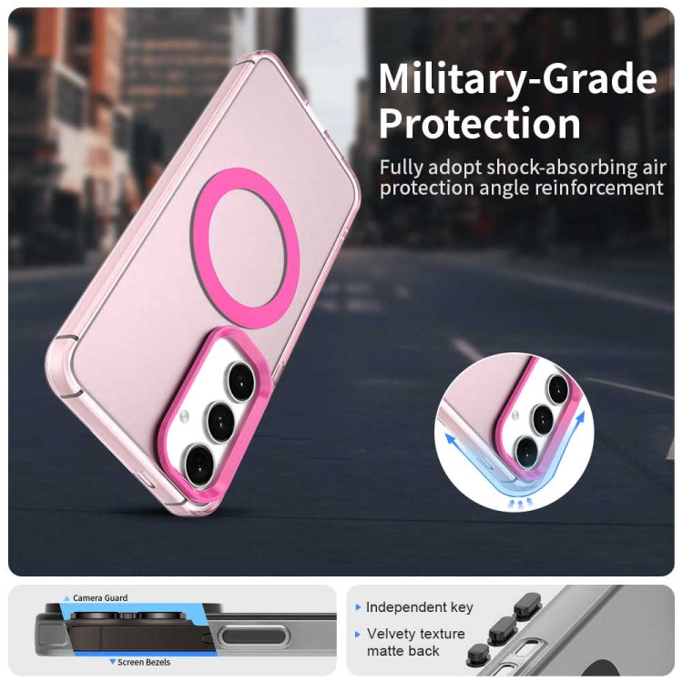 For Samsung Galaxy S25 5G Candy Magsafe PC Hybrid TPU Phone Case