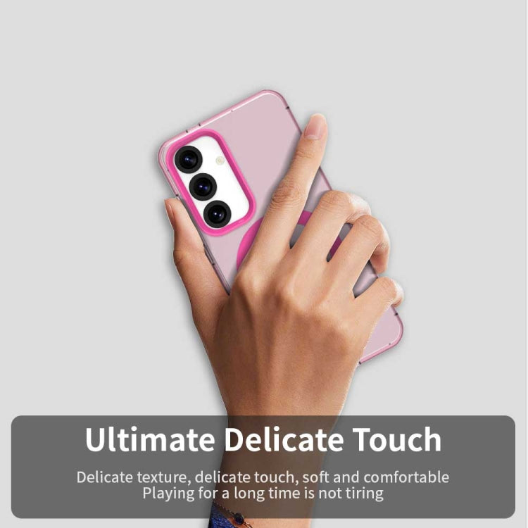 For Samsung Galaxy S25 5G Candy Magsafe PC Hybrid TPU Phone Case