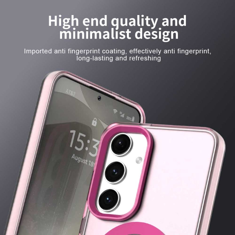 For Samsung Galaxy S25 5G Candy Magsafe PC Hybrid TPU Phone Case