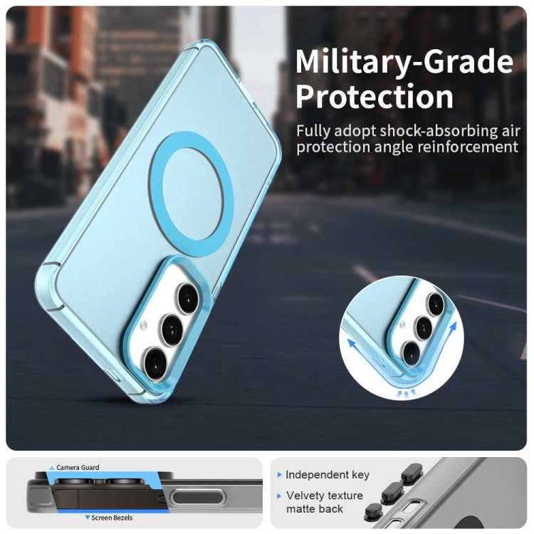 For Samsung Galaxy S25 5G Candy Magsafe PC Hybrid TPU Phone Case