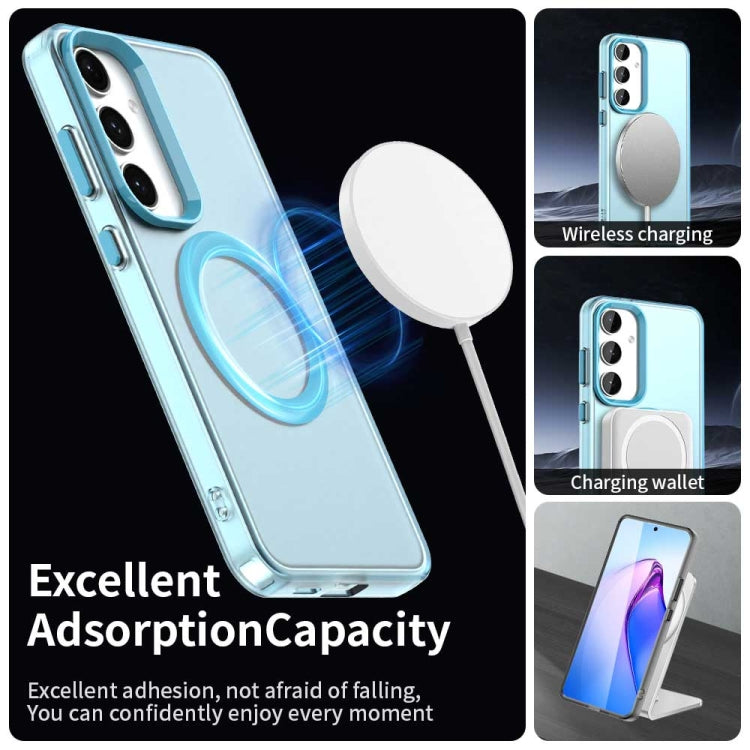 For Samsung Galaxy S25 5G Candy Magsafe PC Hybrid TPU Phone Case